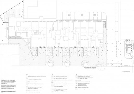 Davis Landscape Architects Tudor Court London Home Zone Residential Landscape Design Architect Technical Plan