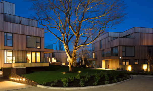 Davis Landscape Architecture Churchwood Gardens Tyson Road Forest Hill London Residential Housing Architect Existing Tree