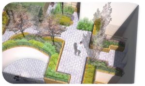Davis Landscape Architecture Chadwell Street Residential Landscape Architect Design Rendered Visualisation Planning Icon