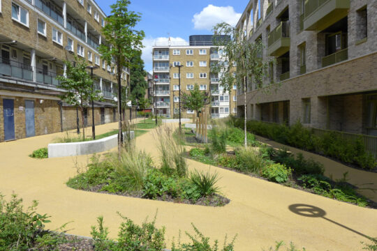 Davis Landscape Architecture Bancroft & Wickford Street Tower Hamlets Residential Landscape Architect Footpaths