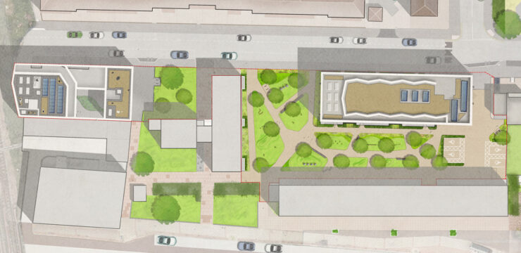 Davis Landscape Architecture Bancroft & Wickford Street Tower Hamlets Residential Landscape Architect Plan