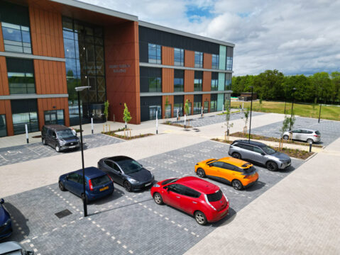 Davis Landscape Architecture Chesterford Research Park Sidney Sussex Building Essex Office Laboratory Landscape Architect Complete Car Park