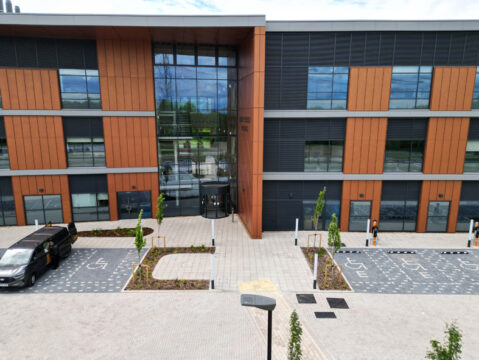 Davis Landscape Architecture Chesterford Research Park Sidney Sussex Building Essex Office Laboratory Landscape Architect Complete Entrance