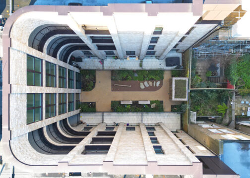 Davis Landscape Architecture Palliser Road Barons Court Kensington and Chelesa Residential Landscape Architect Courtyard with Play