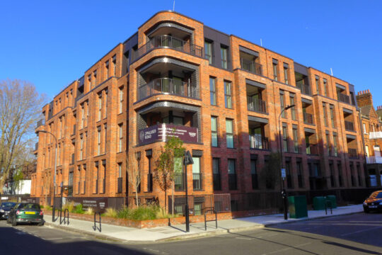 Davis Landscape Architecture Palliser Road Barons Court Kensington and Chelesa Residential Landscape Architect Street Frontage