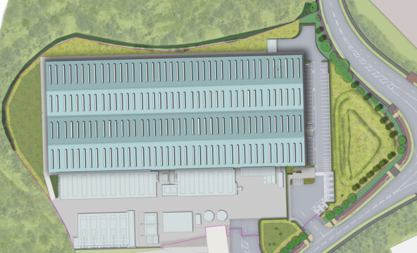 Davis Landscape Architecture Equinix Data Centre Pendlebury Manchester Commercial Masterplan Landscape Design Detailed Planning Tender Detail