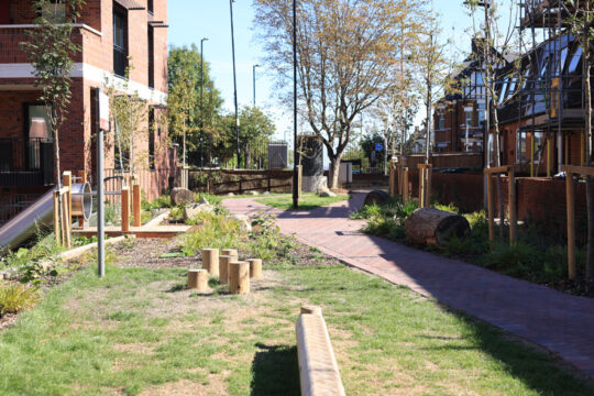 Davis Landscape Architecture Cranwood Woodside Avenue Haringey Residential Landscape Architect Informal Play