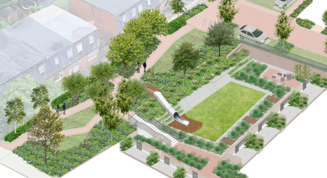 Davis Landscape Architecture Cranwood Woodside Avenue Haringey Residential Landscape Architect View 1